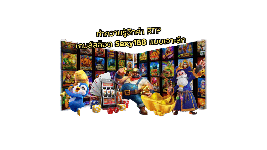 ทำความรู้จักค่า RTP ของเกมส์สล็อต Sexy168 แบบเจาะลึก